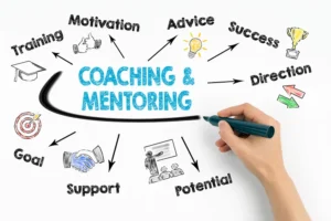 Unlocking potential via direction, development, and connection is the goal of coaching and mentoring.
