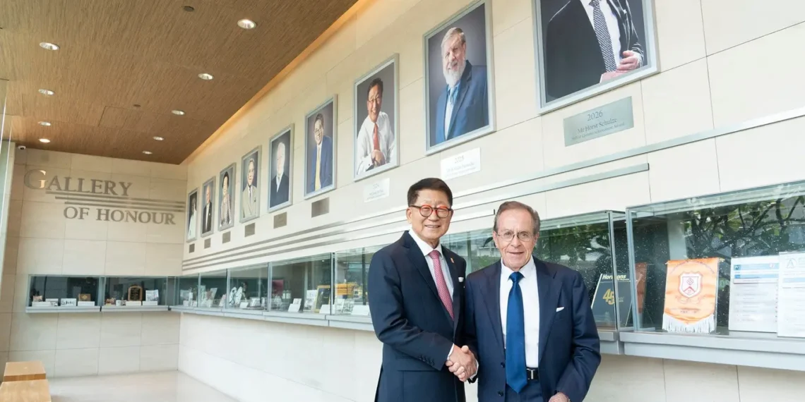 Horst Schulze Joins SHTM Gallery of Honour as Ritz-Carlton’s Service Legacy Takes Centre Stage