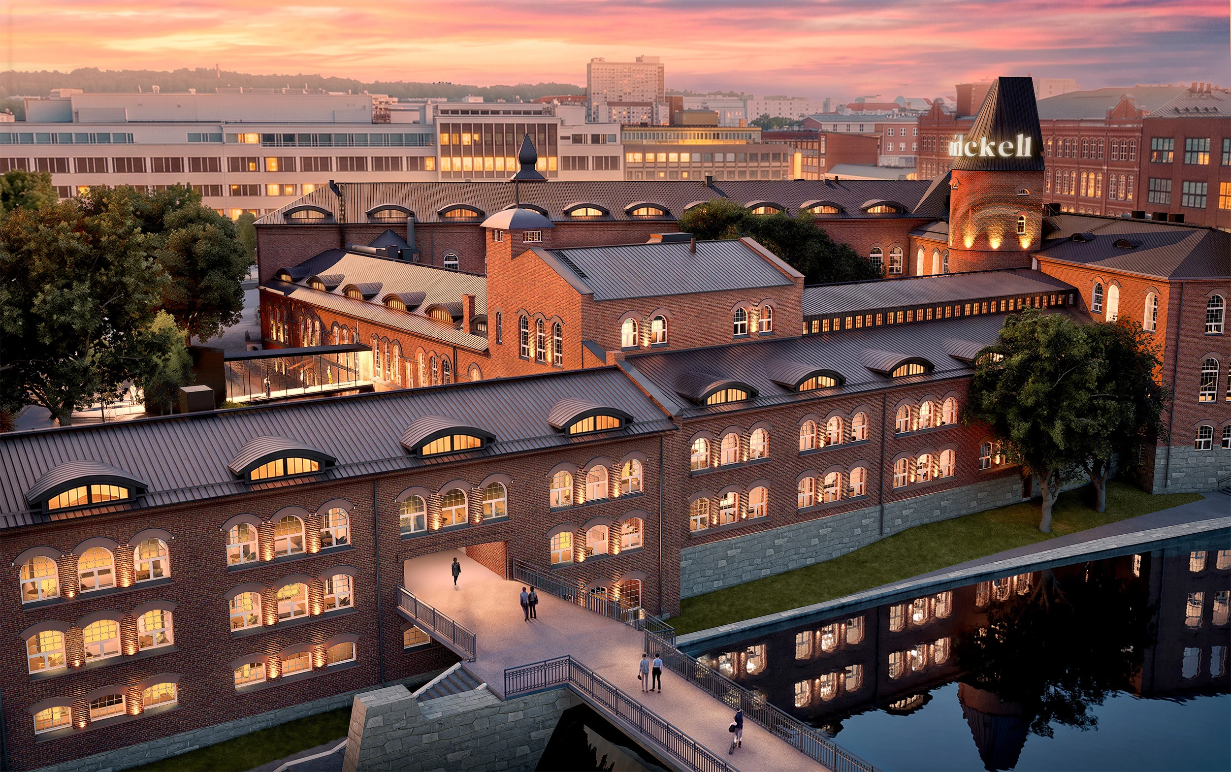 Nordic Hotels to turn Frenckell paper mill in Tampere into 168-room hotel