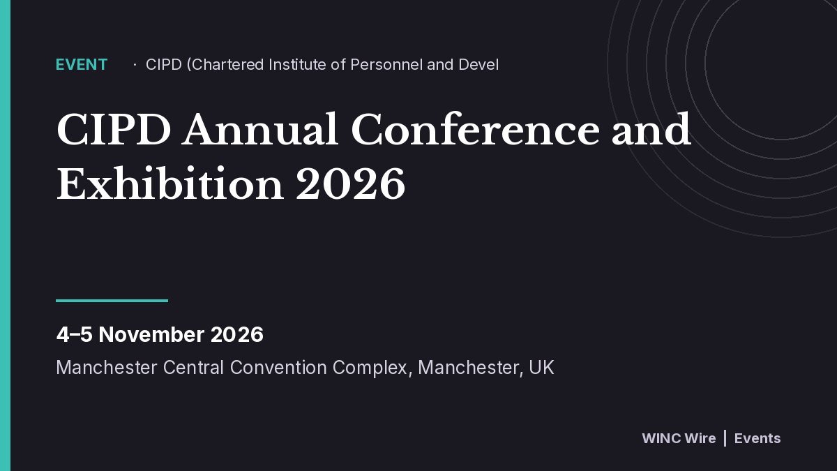 CIPD Annual Conference and Exhibition 2026