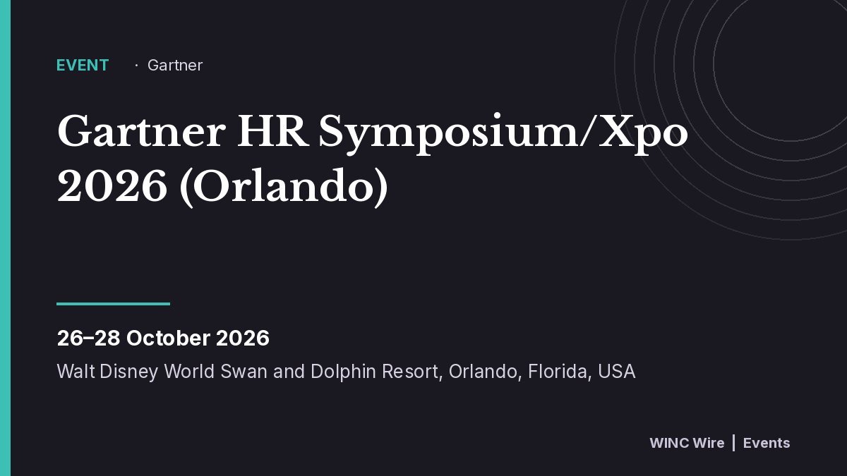 Gartner HR Symposium/Xpo 2026 (Orlando)