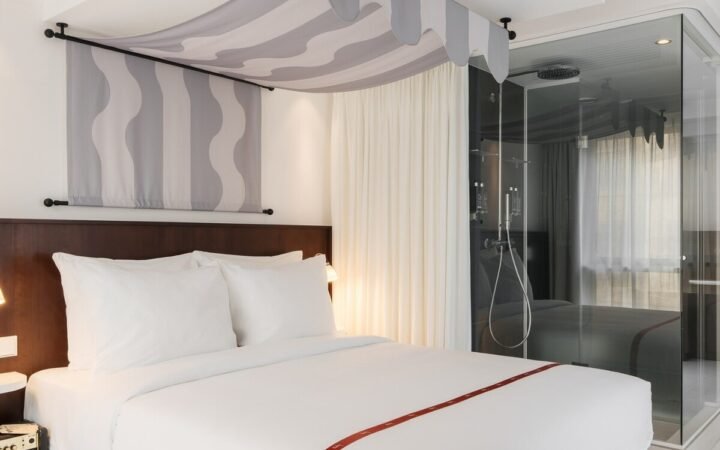 Guest room at Ruby Lilou in Marseille, one of IHG’s recent European additions