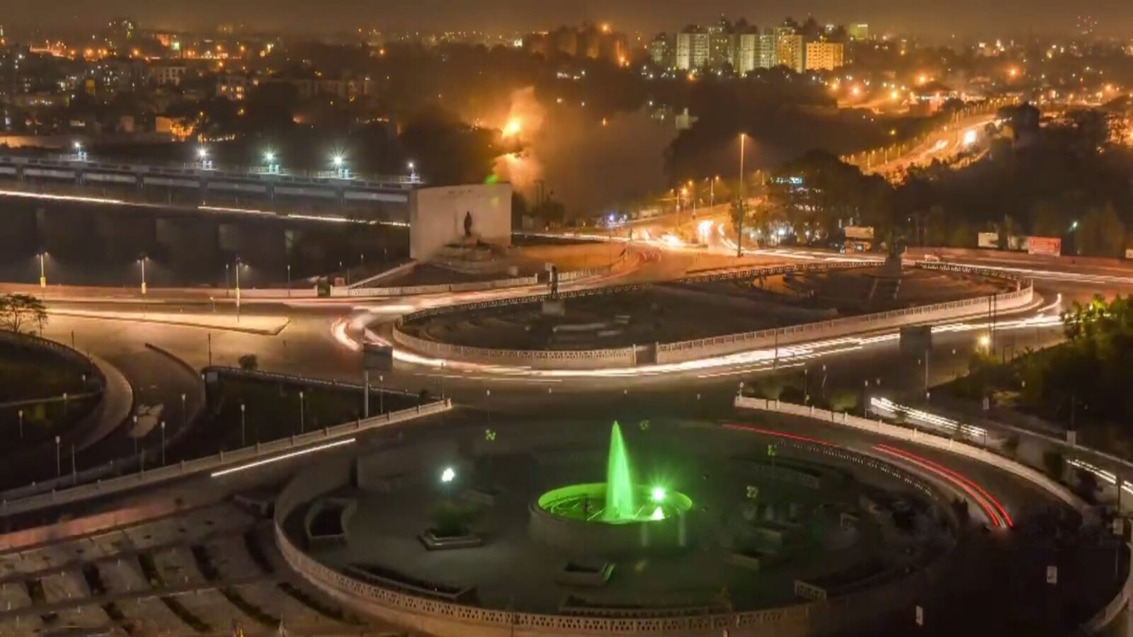 Lucknow skyline seen from Gomti Nagar in an illustrative archive photograph taken in 2015.