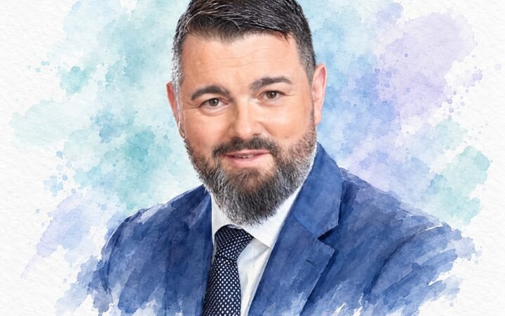 Marco Gilardi watercolour portrait