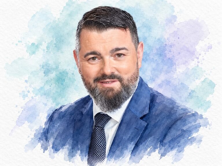 Marco Gilardi watercolour portrait