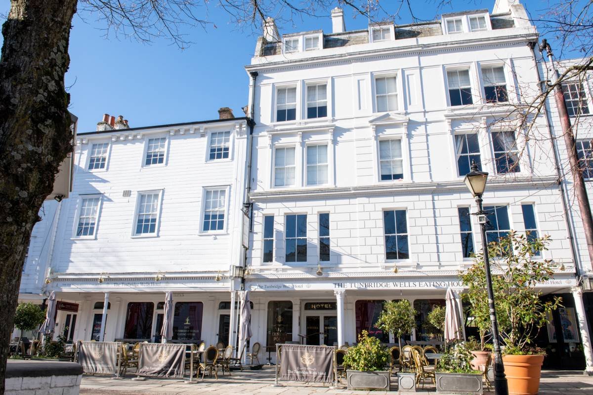 THE PIG Tunbridge Wells Hotel on The Pantiles before refurbishment