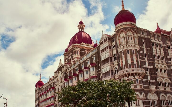 Exterior of the Taj Mahal Palace hotel in Mumbai