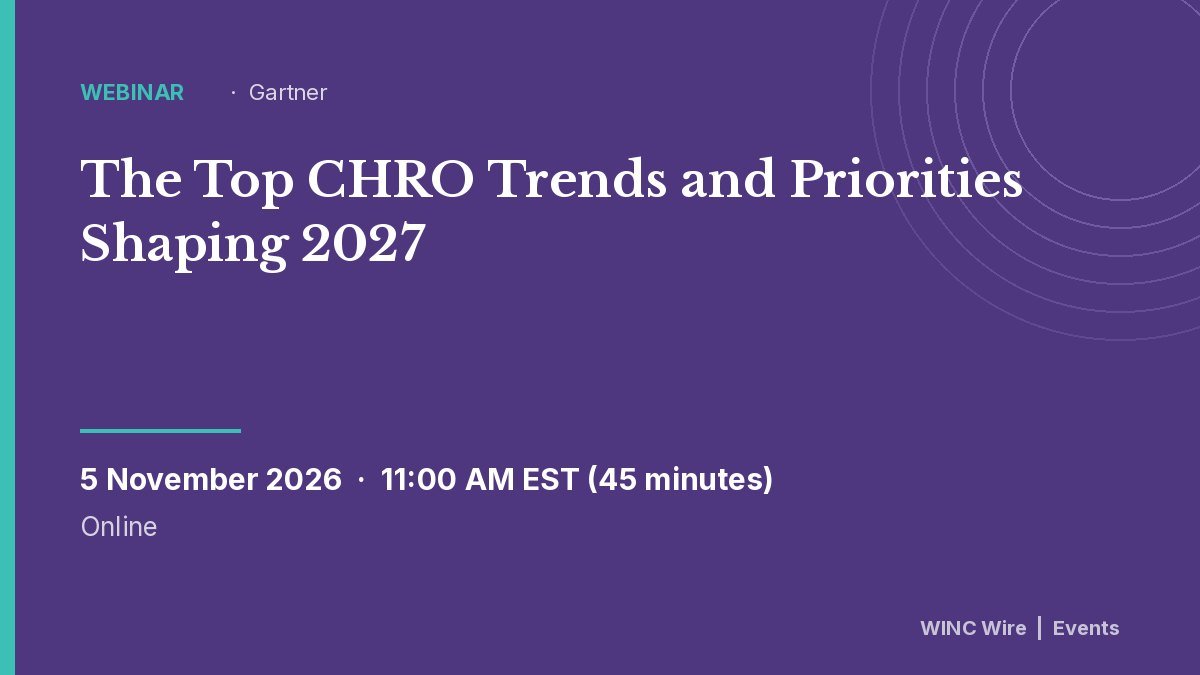The Top CHRO Trends and Priorities Shaping 2027