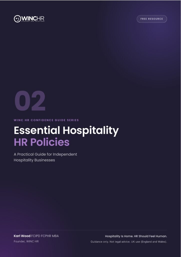 Essential Hospitality HR Policies